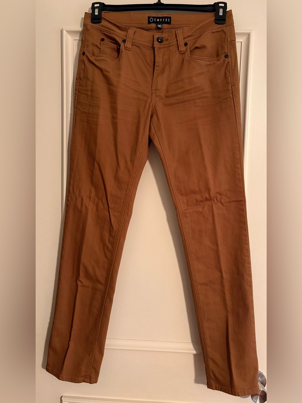 Empyre Skeletor Slim Men's Jeans in Cognac Brown